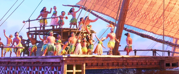 Odvážná Vaiana: Legenda o konci světa